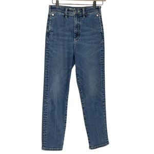 Pilcro and the Letterpress Anthro Cigarette High Rise Skinny Jean Size 27 Opal